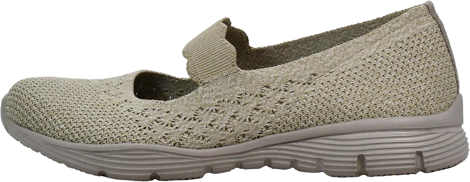 imageSkechers Womens Seager Power Hitter Engineered Knit Mary JaneTaupe