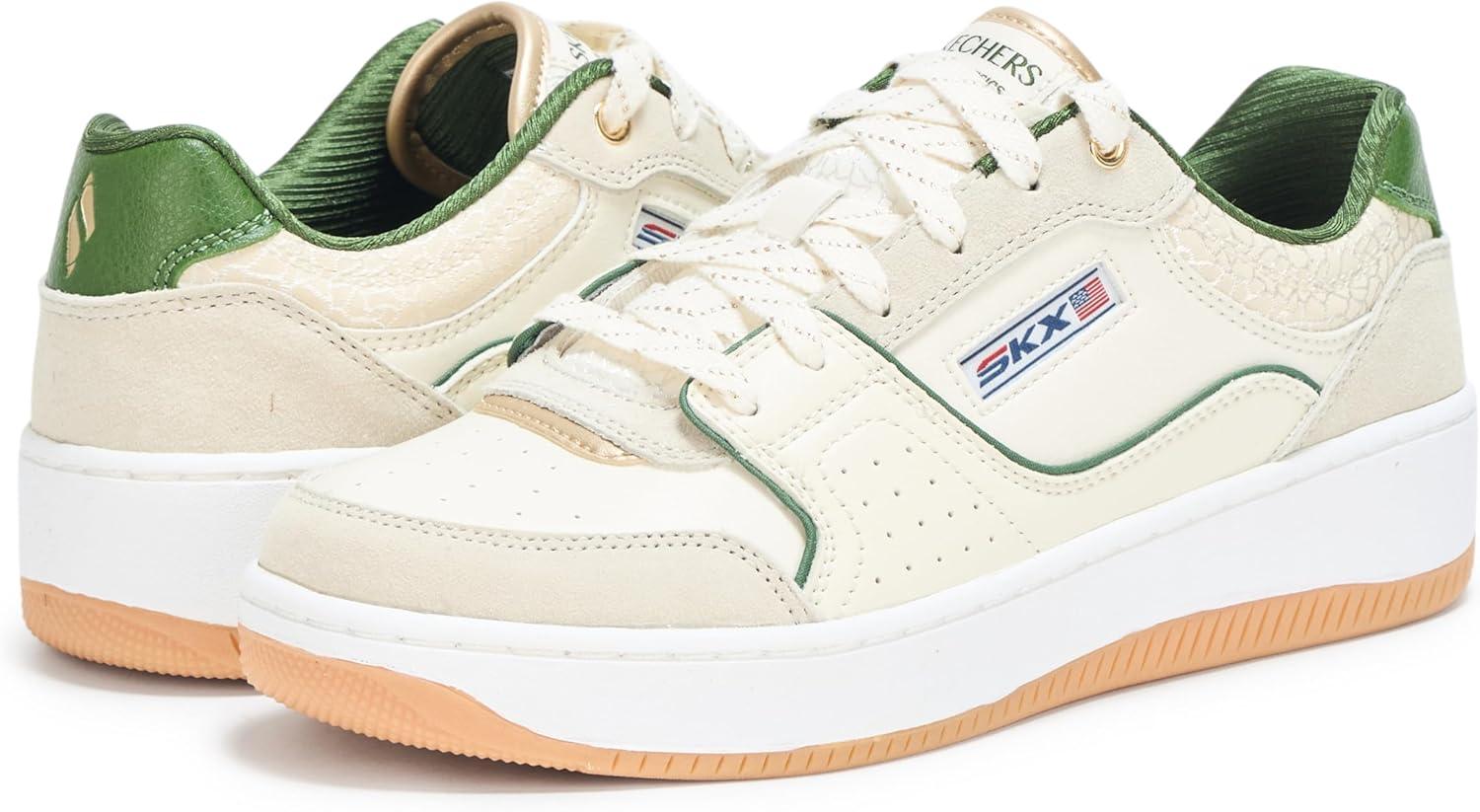 imageSkechers Womens Sport Court 20Metallic BreaNaturalGreen