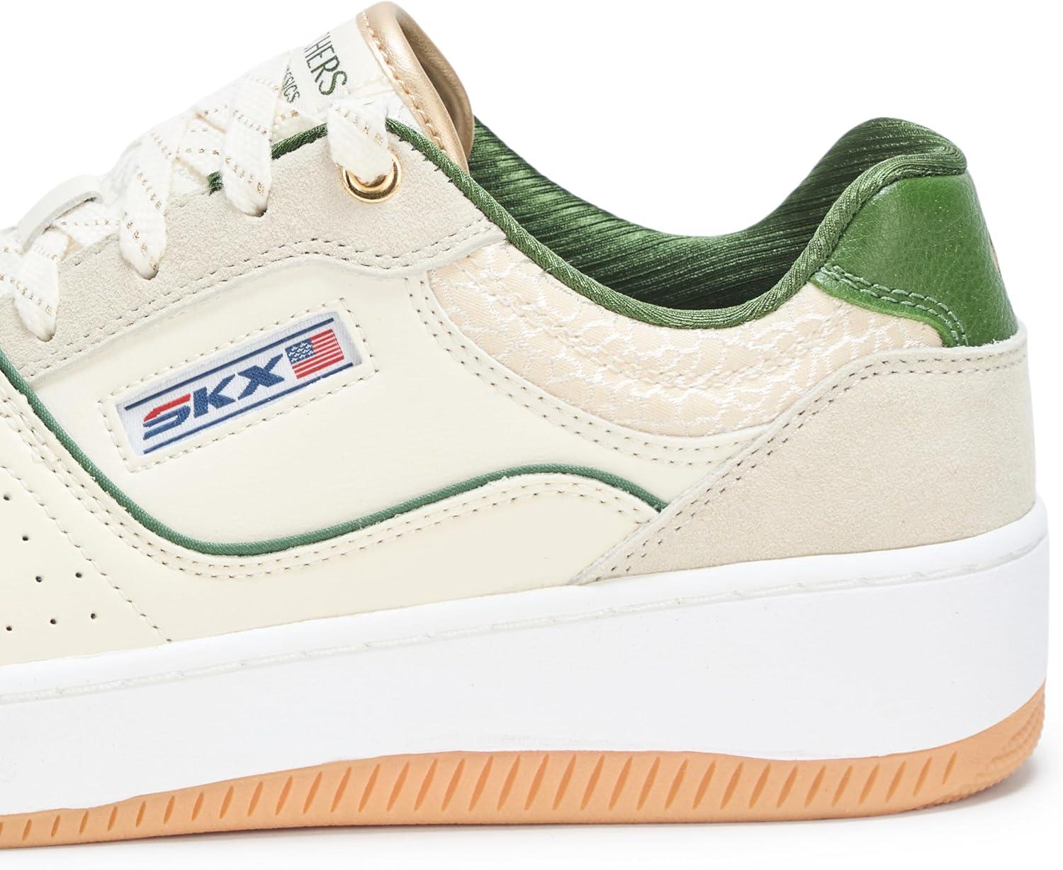 imageSkechers Womens Sport Court 20Metallic BreaNaturalGreen