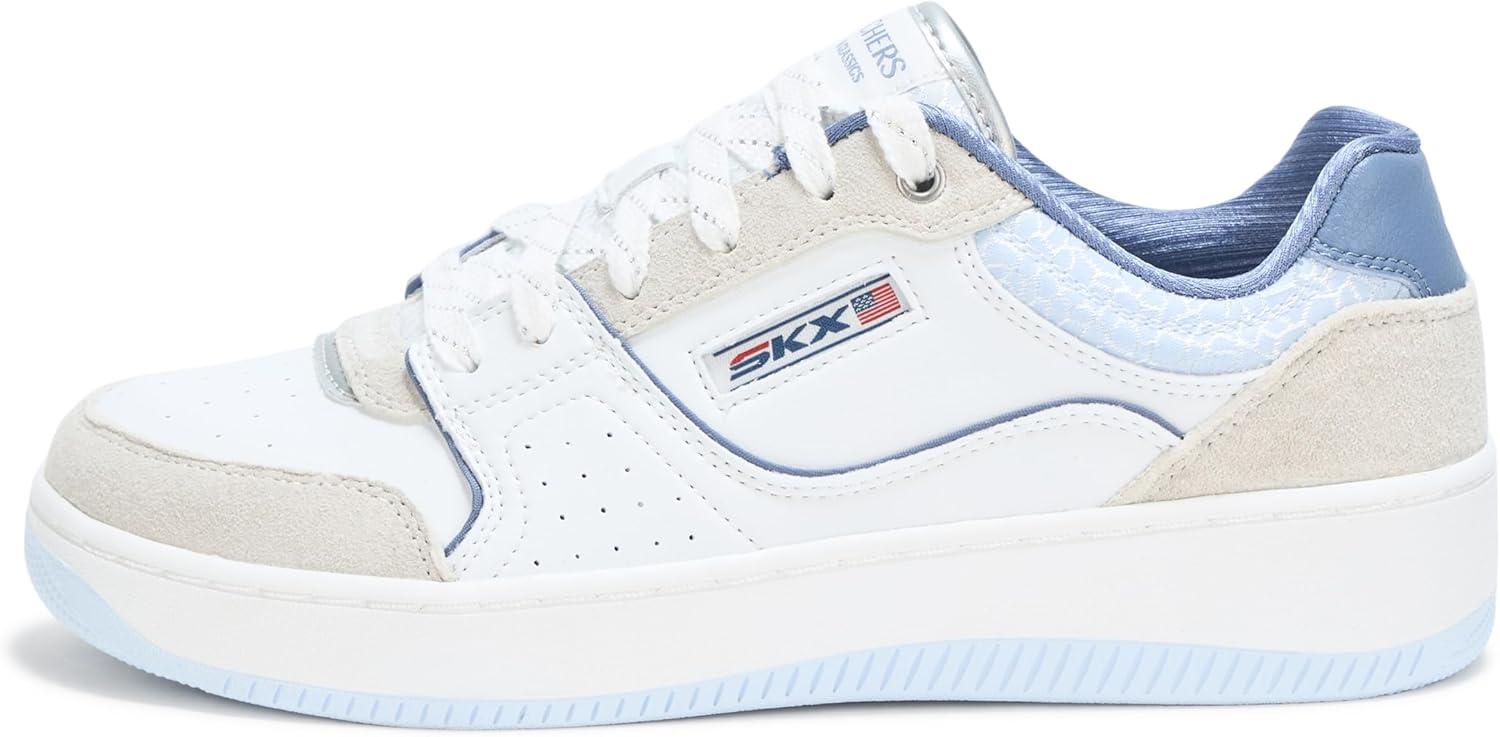 imageSkechers Womens Sport Court 20Metallic BreaWhiteBlue