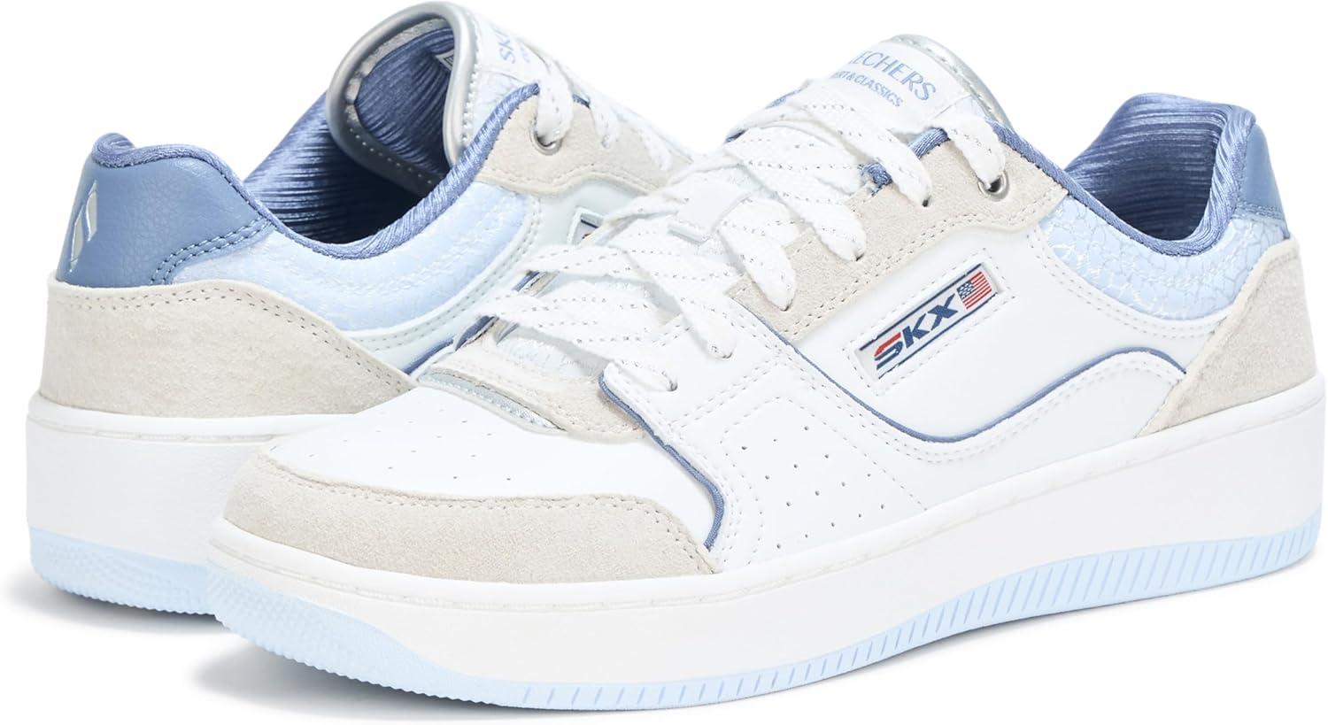 imageSkechers Womens Sport Court 20Metallic BreaWhiteBlue
