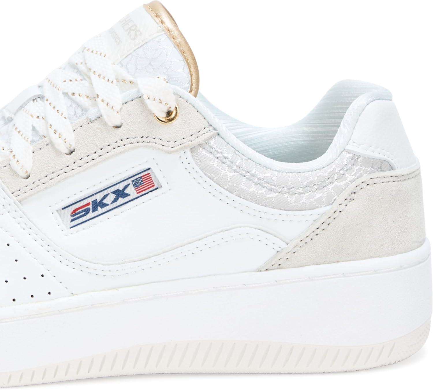 imageSkechers Womens Sport Court 20Metallic BreaWhiteGray