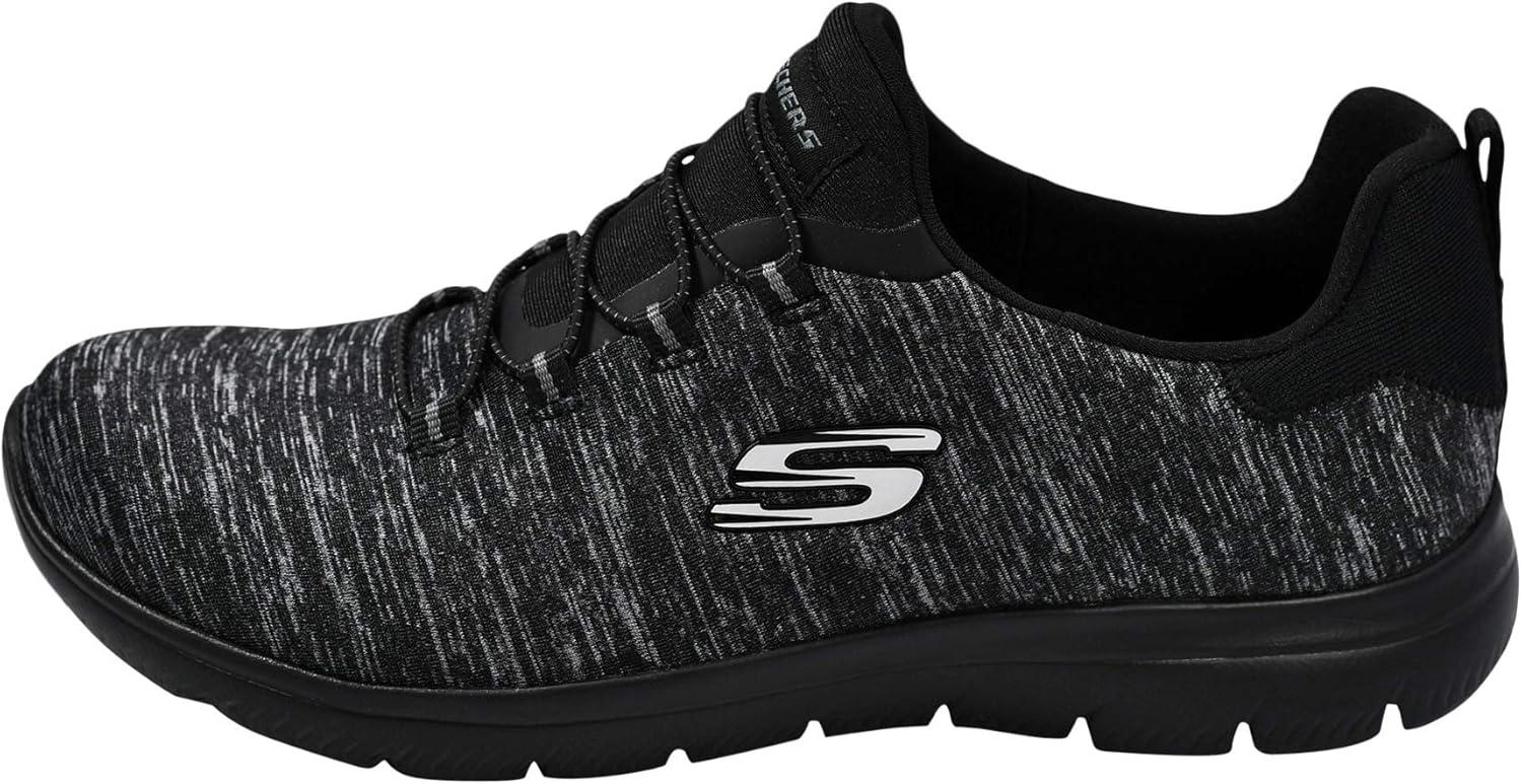 imageSkechers Womens Summits Quick Getaway SneakerBlackBlack