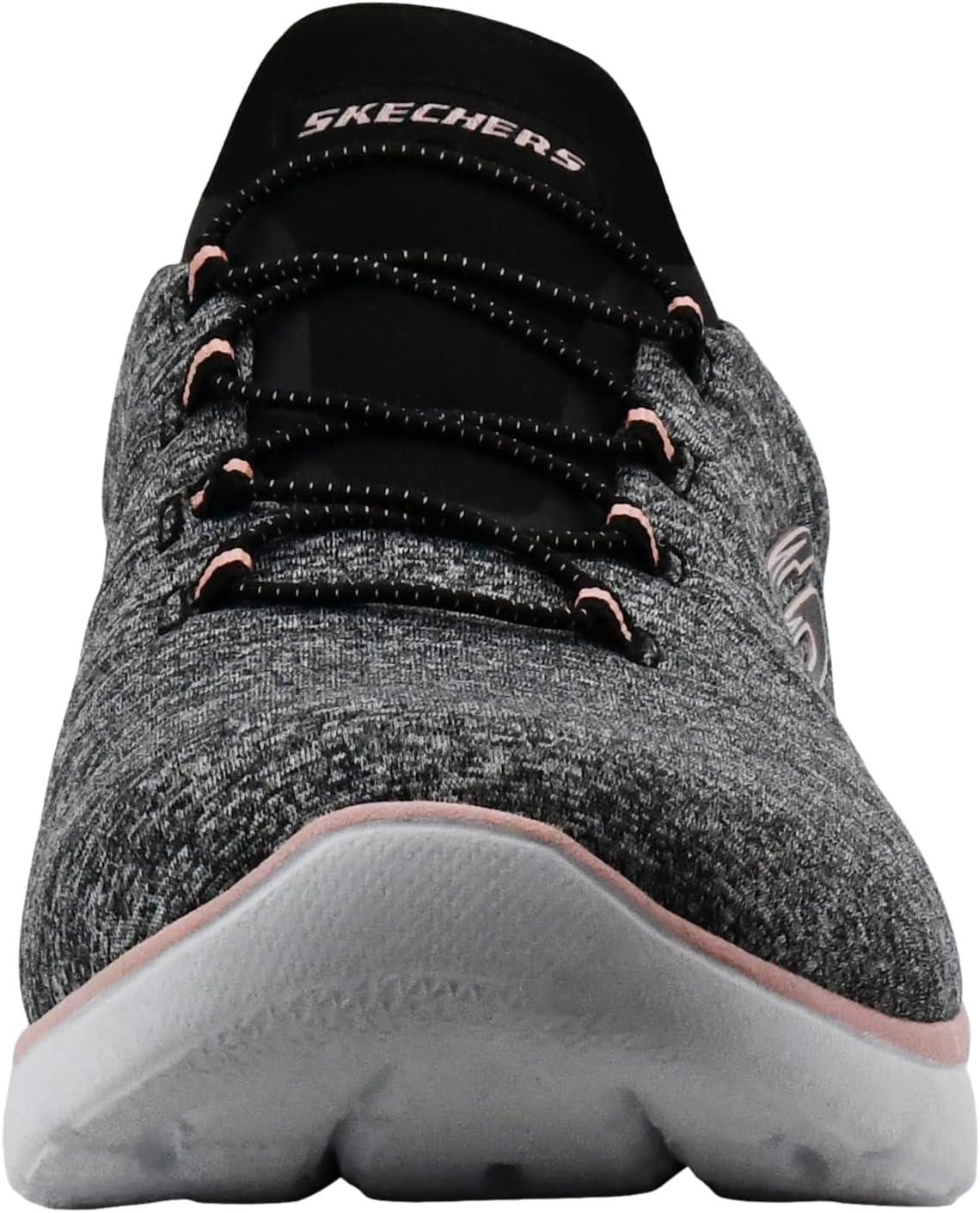 imageSkechers Womens Summits Quick Getaway SneakerBlackCoral