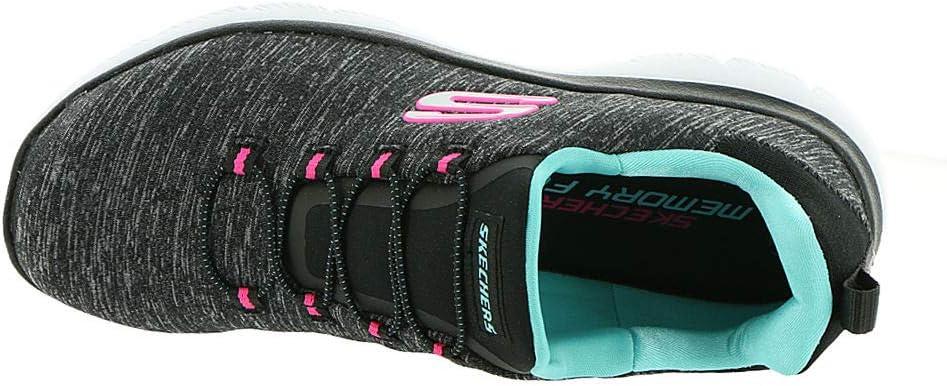 imageSkechers Womens Summits Quick Getaway SneakerBlackLight Blue