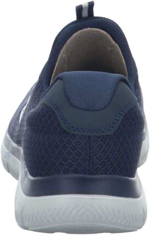 imageSkechers Womens Summits Quick Getaway SneakerBlue Navy MeshTrim Nvy