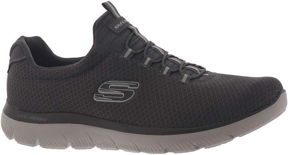imageSkechers Womens Summits Quick Getaway SneakerCharcoal Mesh Trim