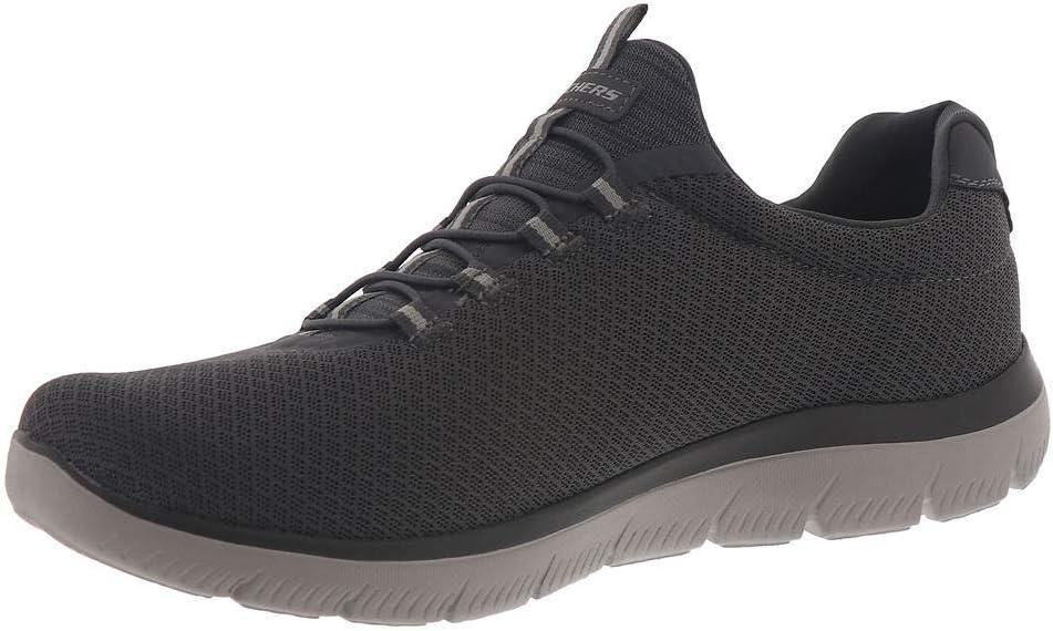 imageSkechers Womens Summits Quick Getaway SneakerCharcoal Mesh Trim