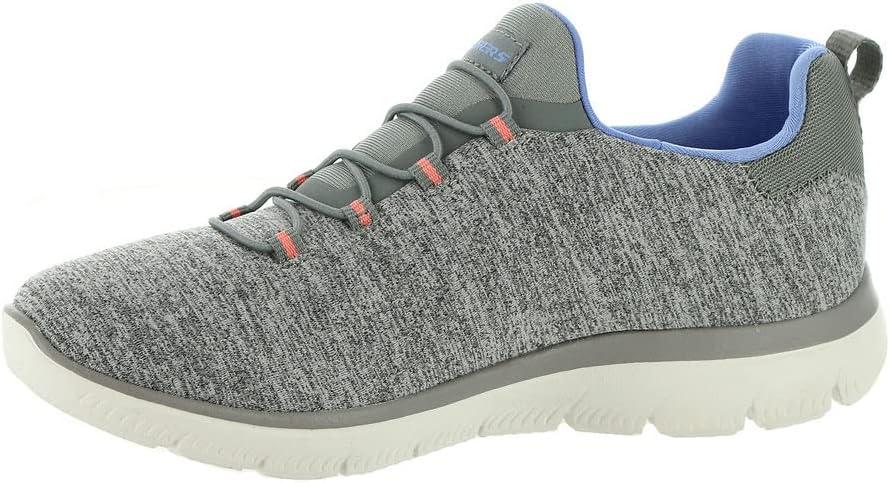 imageSkechers Womens Summits Quick Getaway SneakerGrayBlue