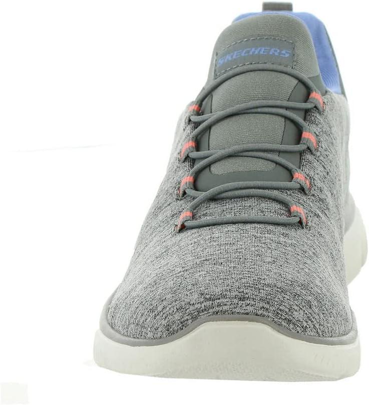 imageSkechers Womens Summits Quick Getaway SneakerGrey Heatherblue