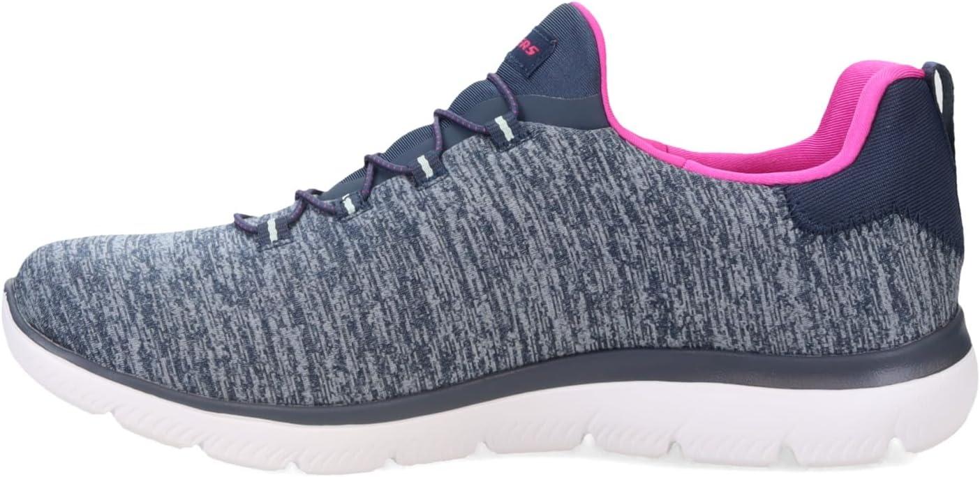 imageSkechers Womens Summits Quick Getaway SneakerGrey Navy Pink