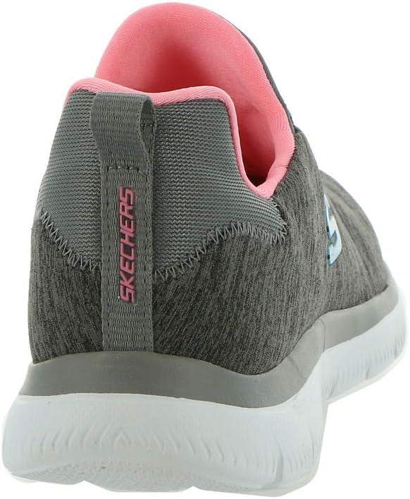 imageSkechers Womens Summits Quick Getaway SneakerGreyCoral