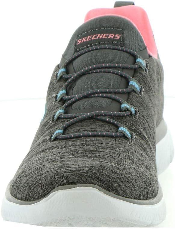 imageSkechers Womens Summits Quick Getaway SneakerGreyCoral