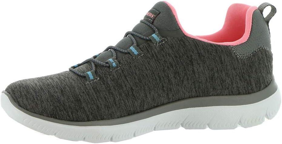 imageSkechers Womens Summits Quick Getaway SneakerGreyCoral
