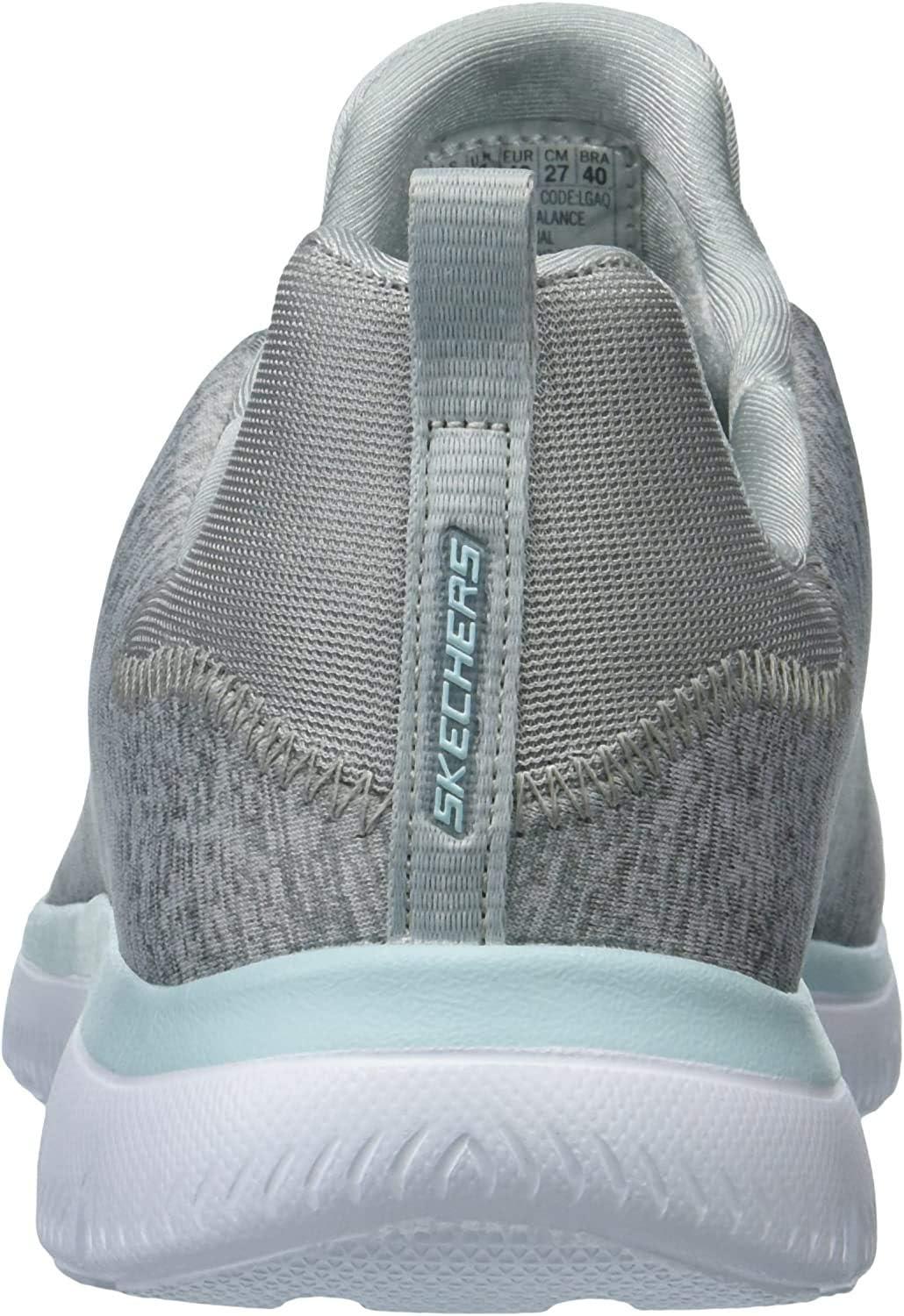 imageSkechers Womens Summits Quick Getaway SneakerLight Grey Aqua