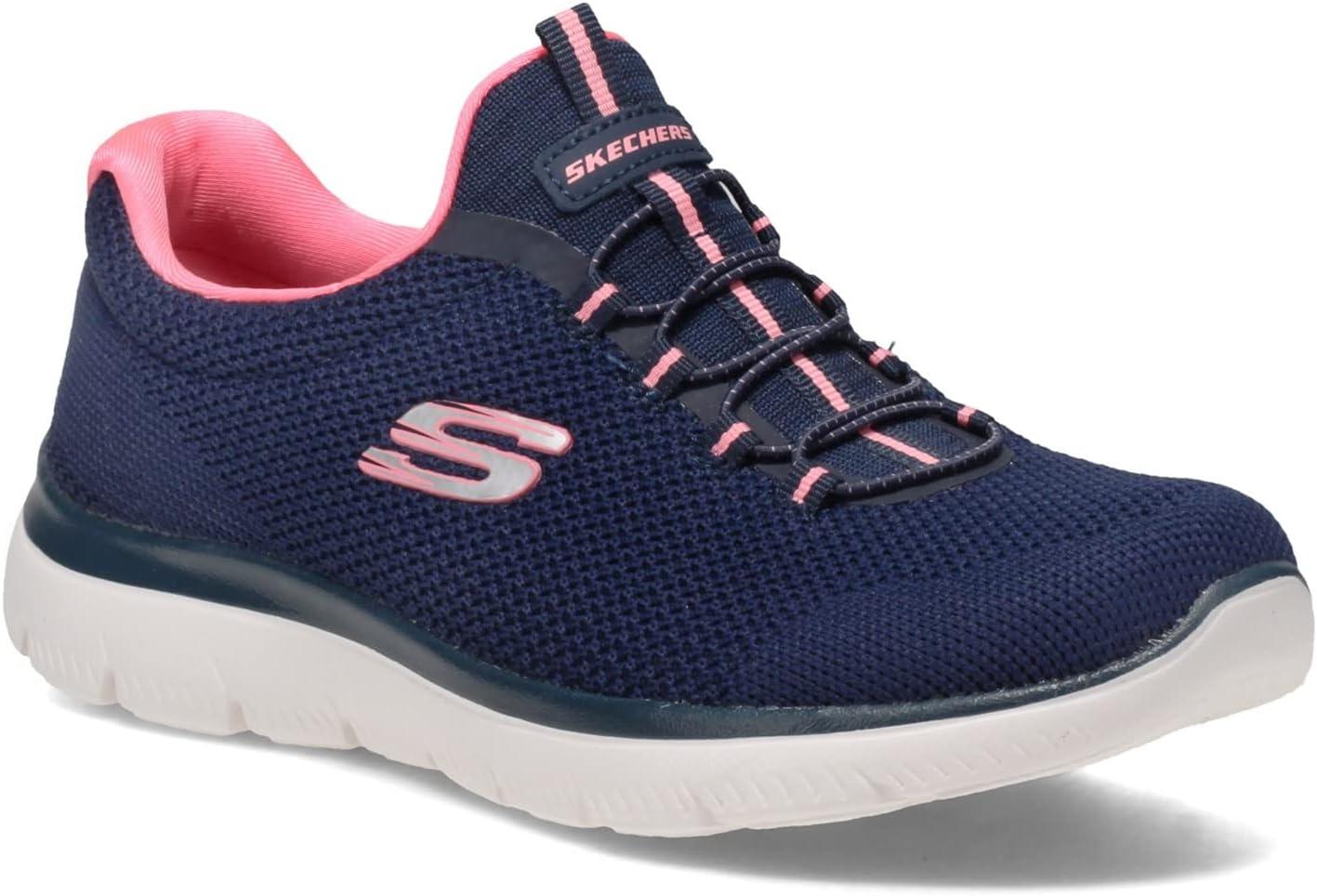 imageSkechers Womens Summits Quick Getaway SneakerNavyPink