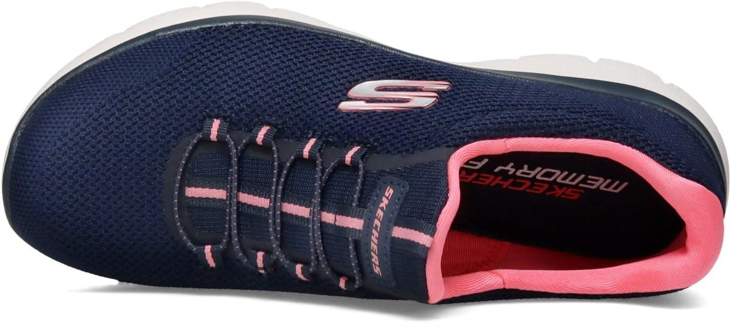 imageSkechers Womens Summits Quick Getaway SneakerNavyPink