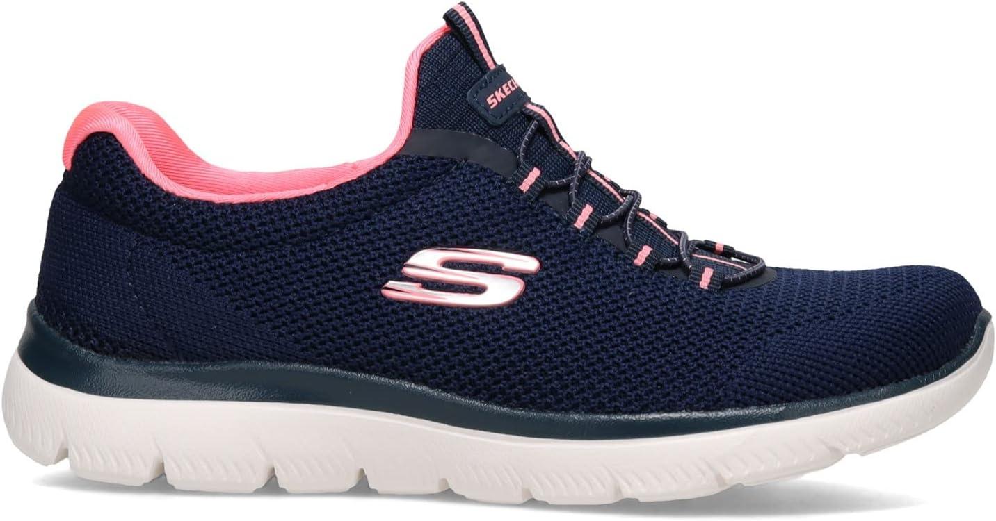 imageSkechers Womens Summits Quick Getaway SneakerNavyPink