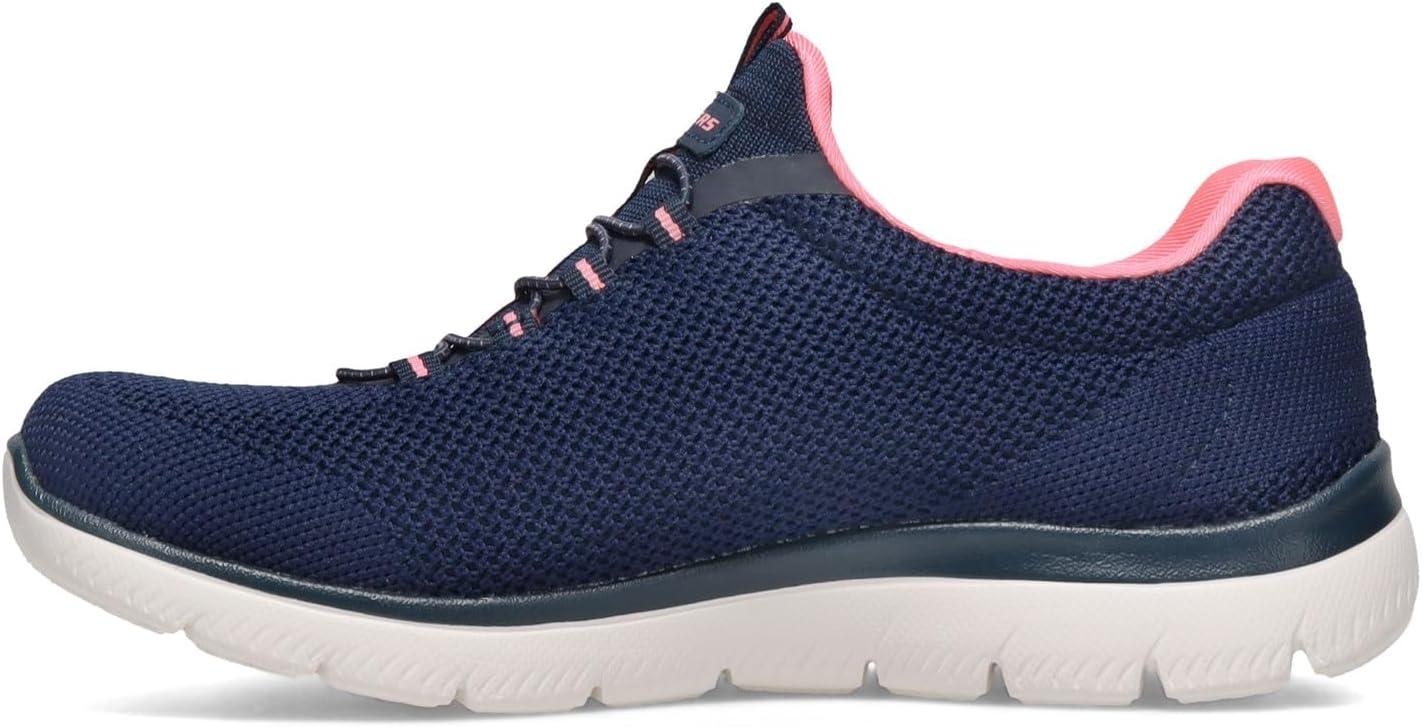 imageSkechers Womens Summits Quick Getaway SneakerNavyPink