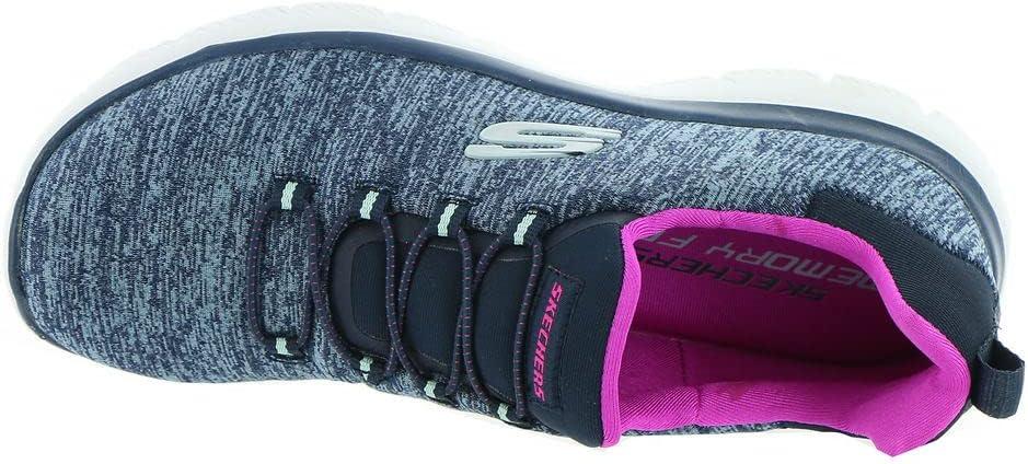 imageSkechers Womens Summits Quick Getaway SneakerNavyhot Pink