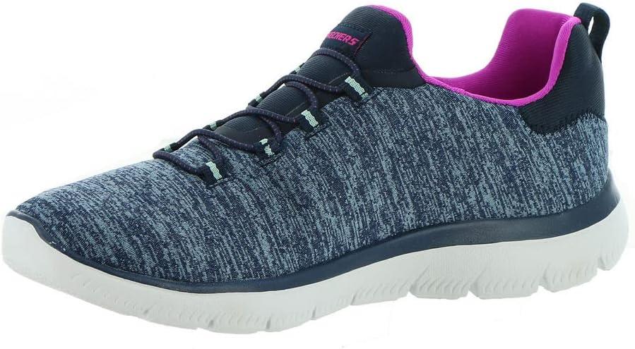 imageSkechers Womens Summits Quick Getaway SneakerNavyhot Pink