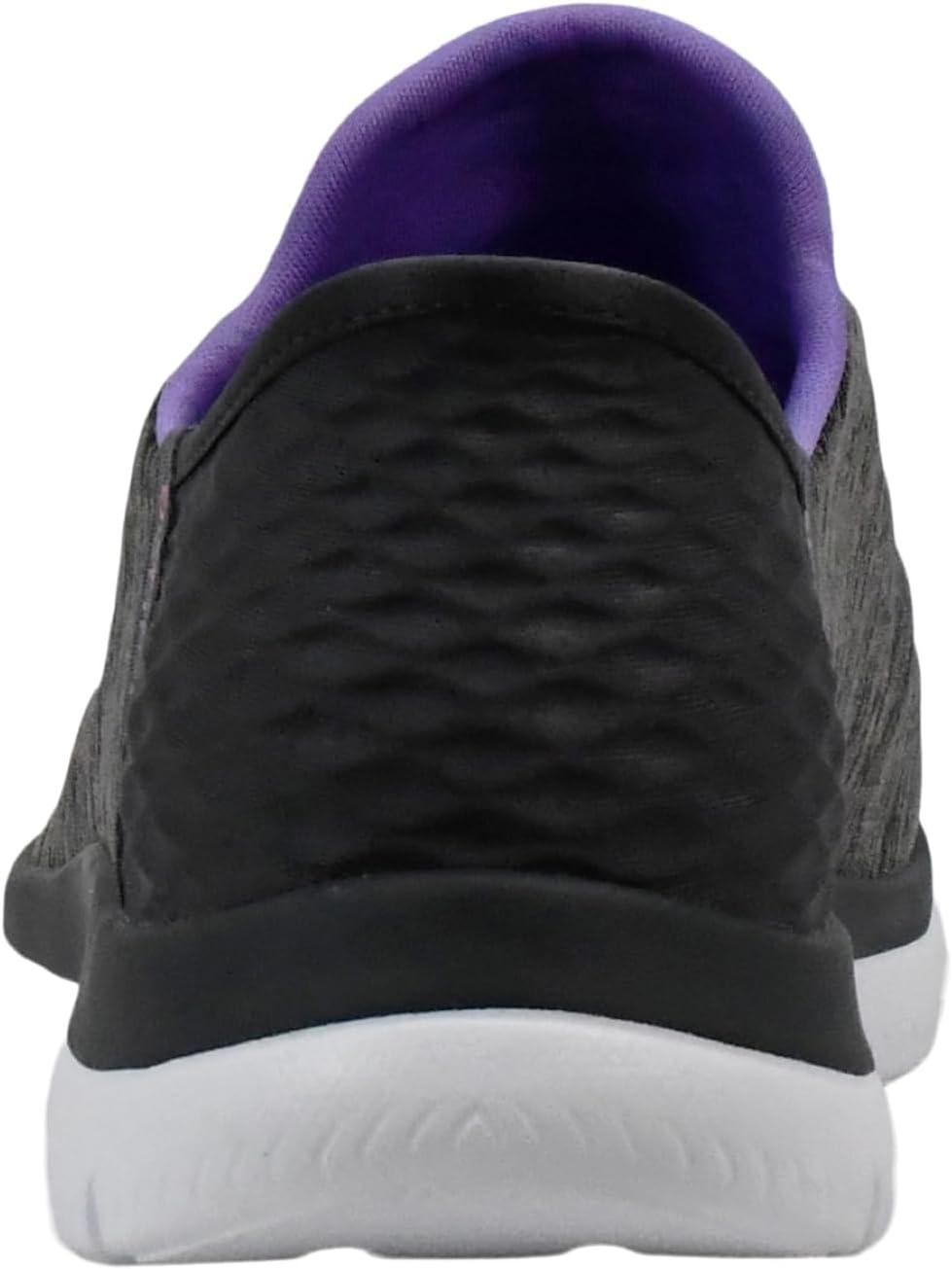 imageSkechers Womens Summits Dazzling Haze Hands Free Slip In SneakersCharcoalPurple