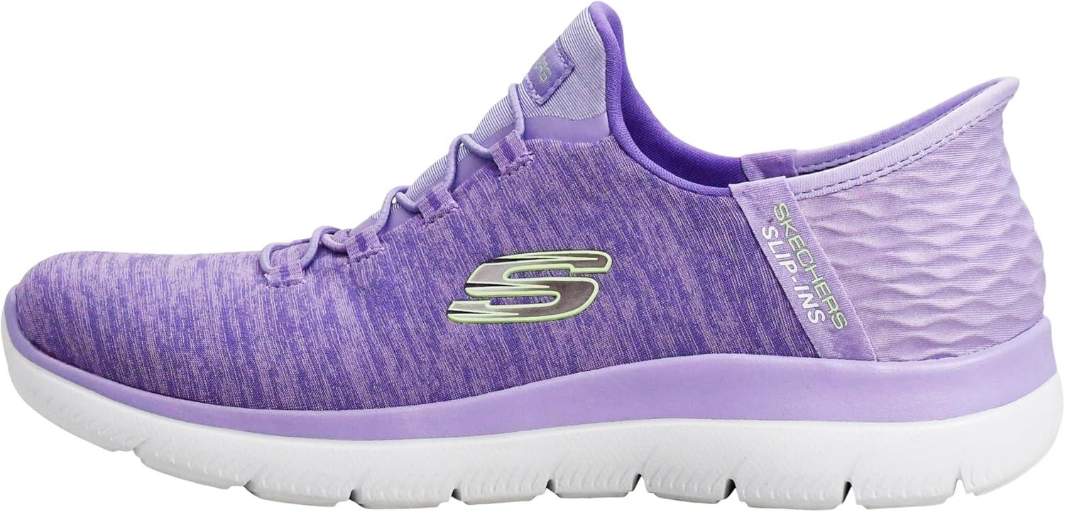 imageSkechers Womens Summits Dazzling Haze Hands Free Slip In SneakersLavender