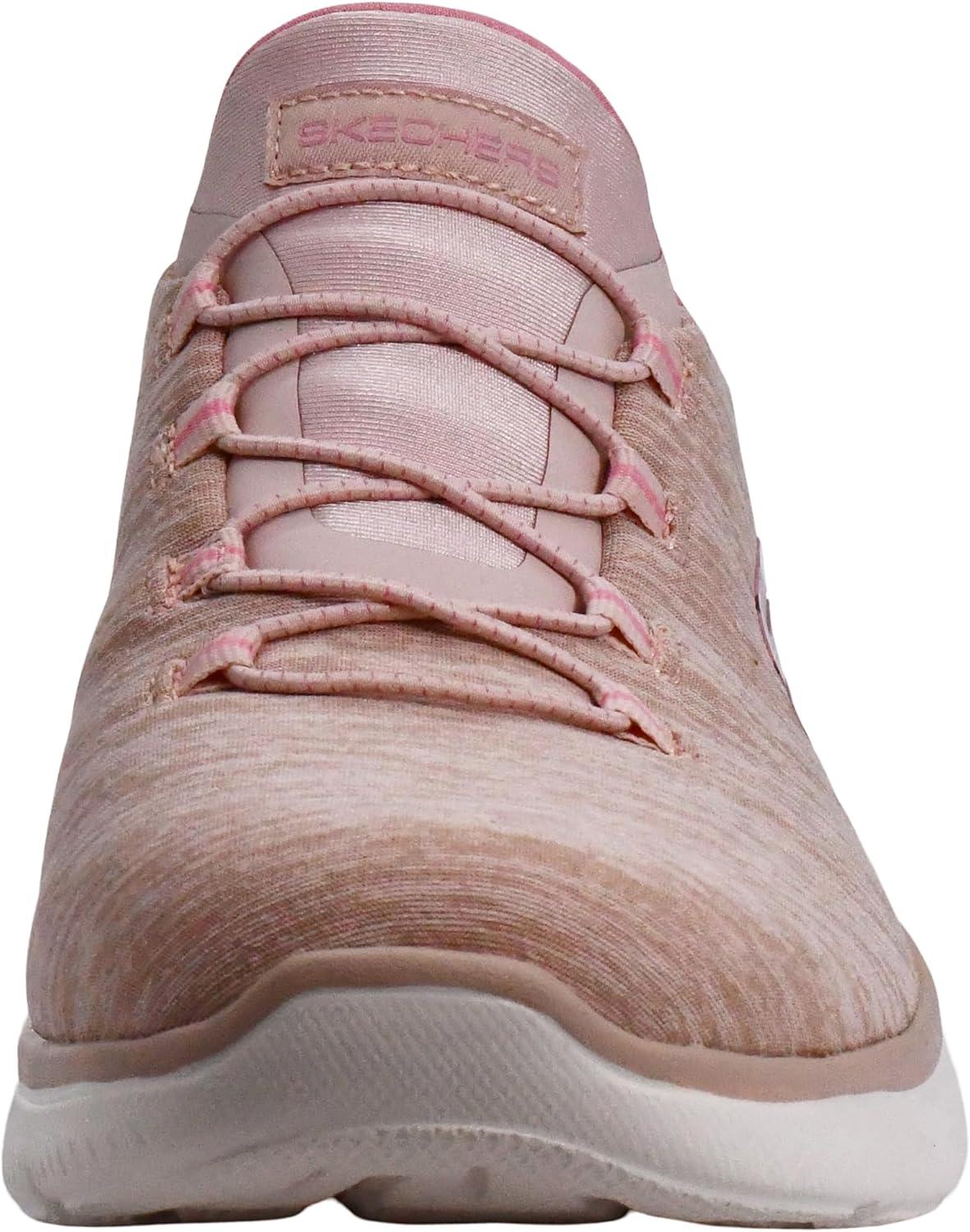 imageSkechers Womens Summits Dazzling Haze Hands Free Slip In SneakersRose