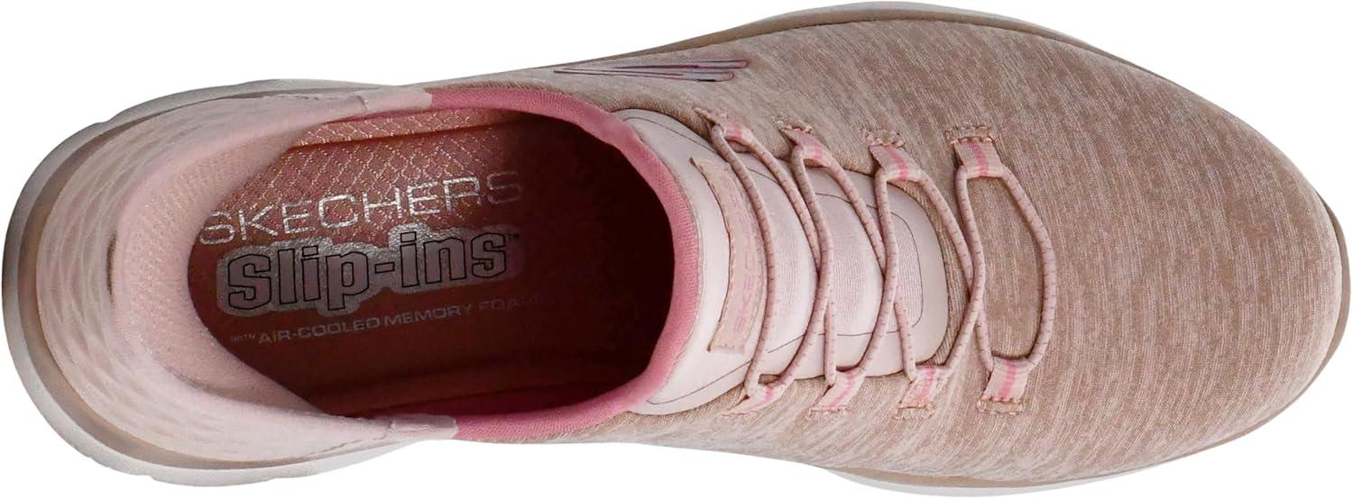 imageSkechers Womens Summits Dazzling Haze Hands Free Slip In SneakersRose