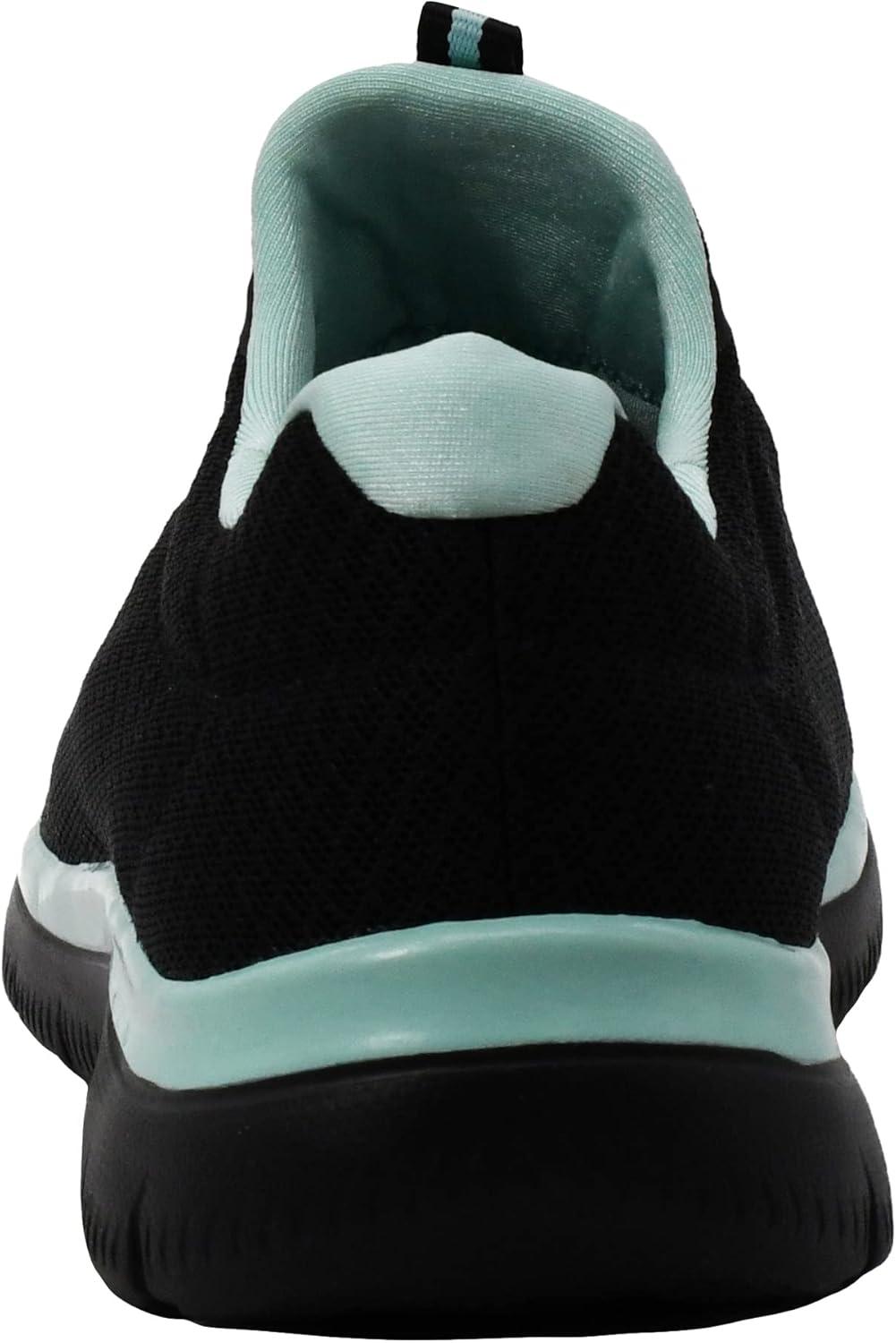 imageSkechers Womens Summits SneakerBlackAqua
