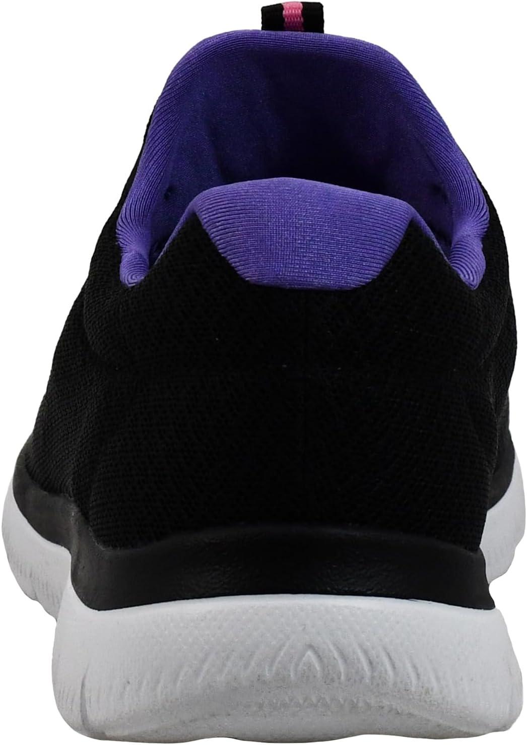imageSkechers Womens Summits SneakerBlackPurple