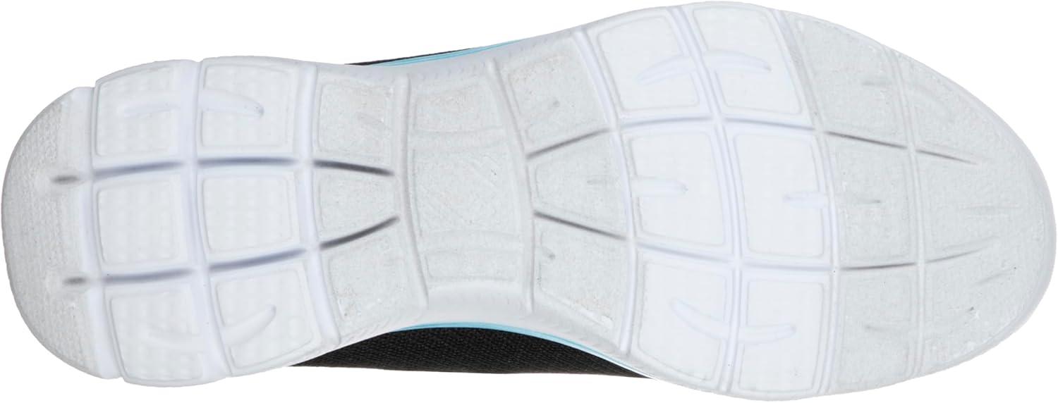 imageSkechers Womens Summits SneakerBlackTurquoise