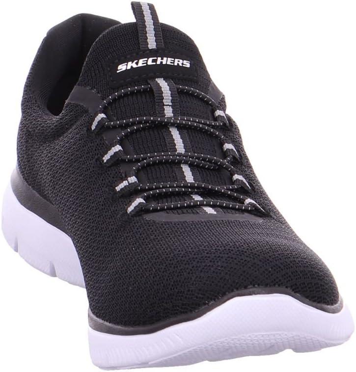 imageSkechers Womens Summits SneakerBlackWhite