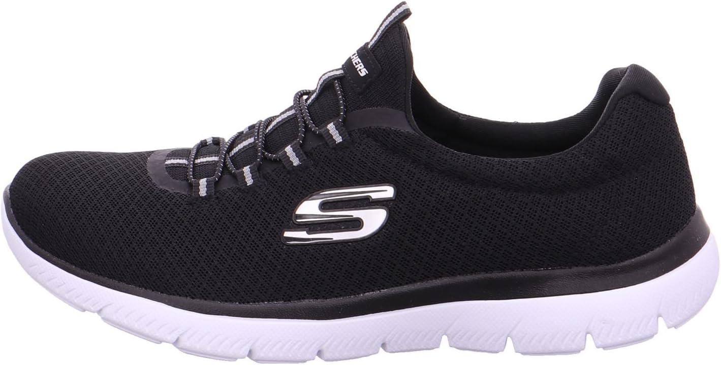 imageSkechers Womens Summits SneakerBlackWhite