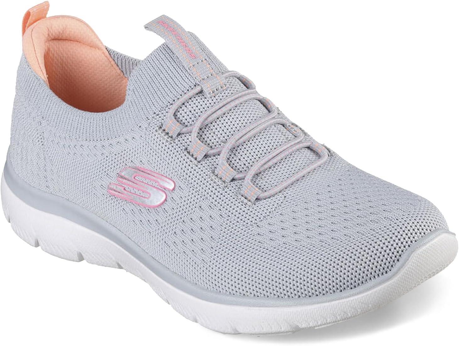 imageSkechers Womens Summits SneakerGreyMultigymt