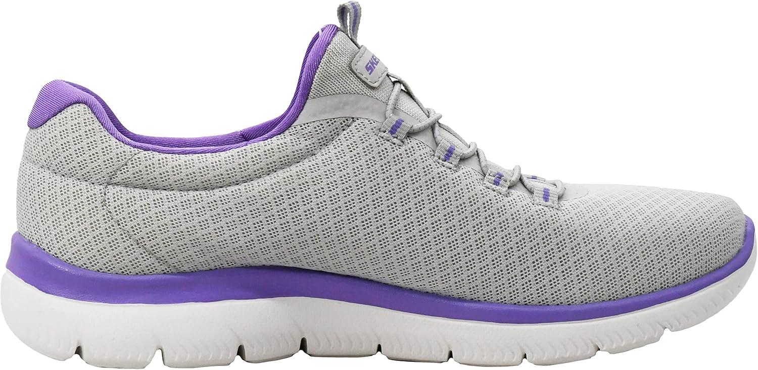 imageSkechers Womens Summits SneakerGreyPurple