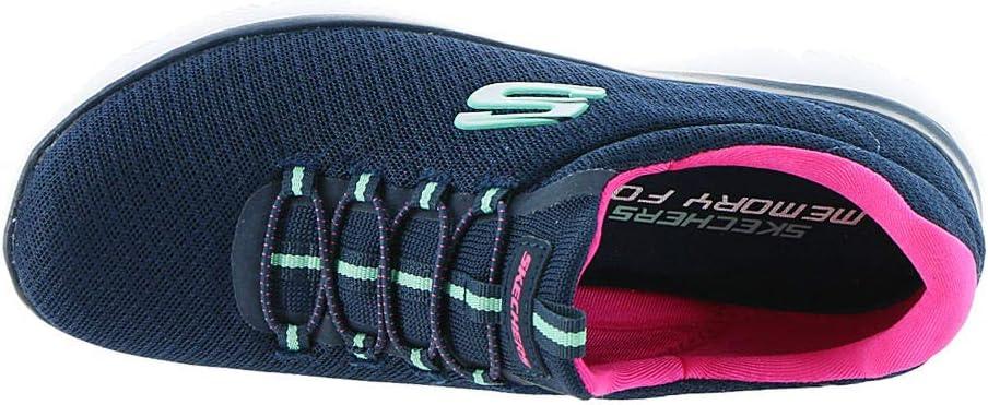 imageSkechers Womens Summits SneakerNavyHot Pink