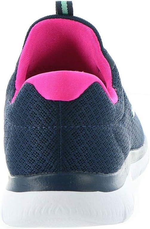 imageSkechers Womens Summits SneakerNavyHot Pink