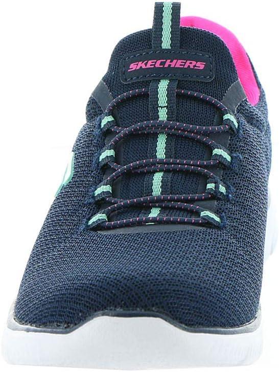 imageSkechers Womens Summits SneakerNavyHot Pink