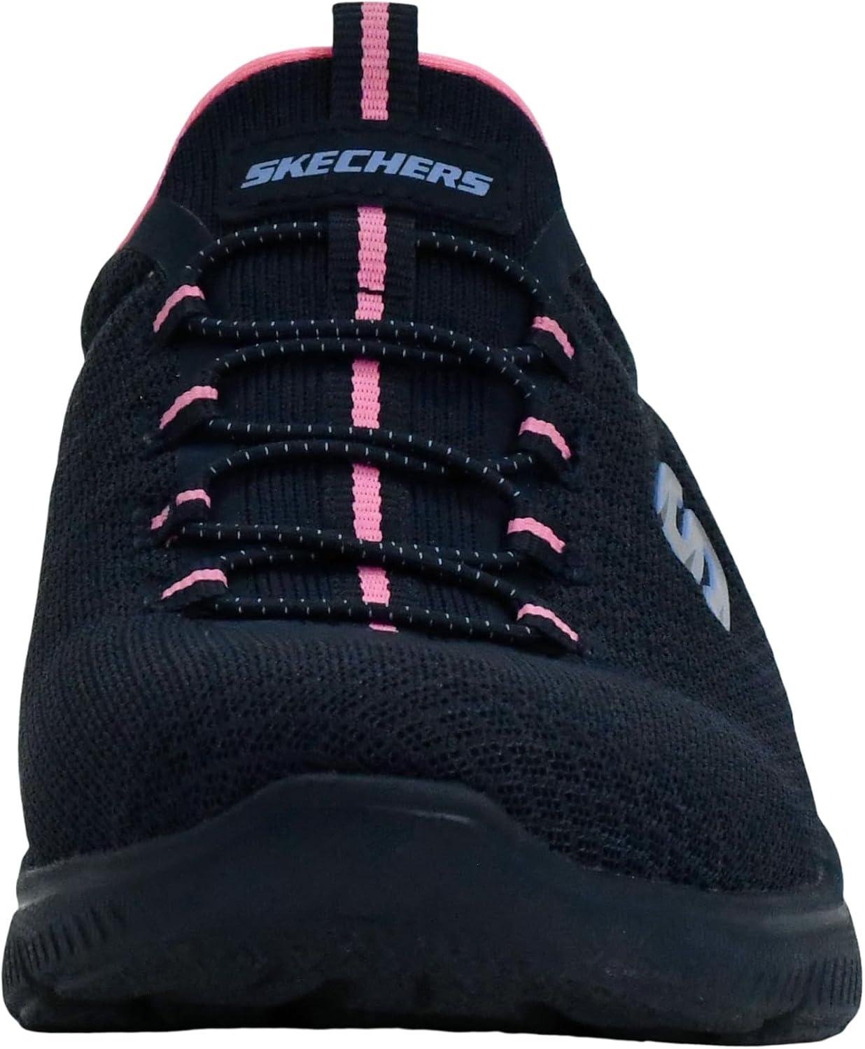 imageSkechers Womens Summits SneakerNavyPink