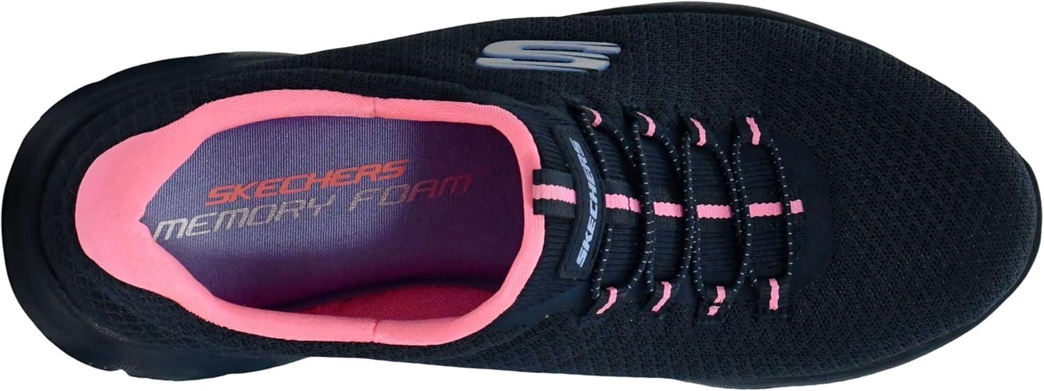 imageSkechers Womens Summits SneakerNavyPink