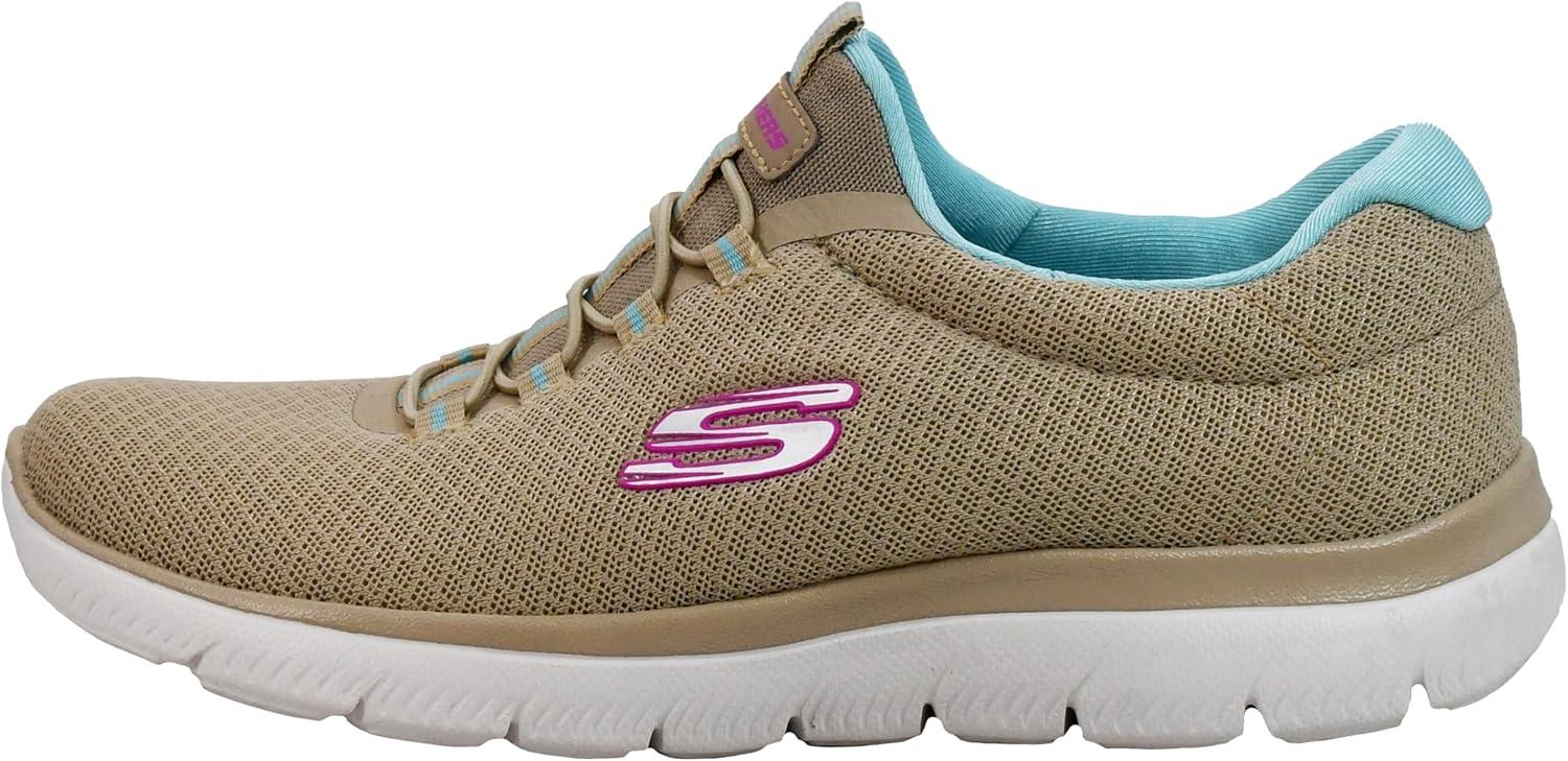 imageSkechers Womens Summits SneakerTaupeMulti