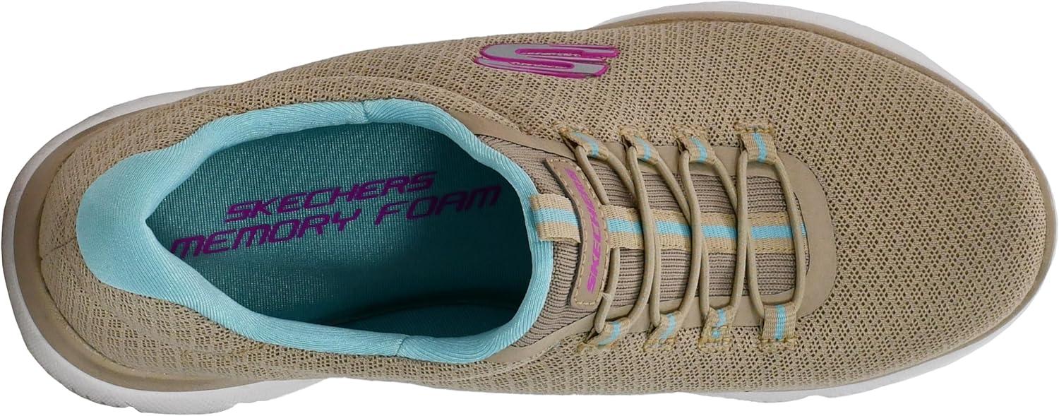 imageSkechers Womens Summits SneakerTaupeMulti