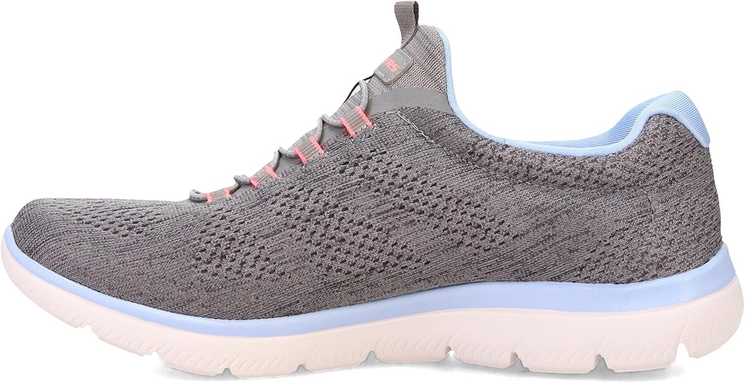 imageSkechers Womens Summits SneakersGreypinkblue