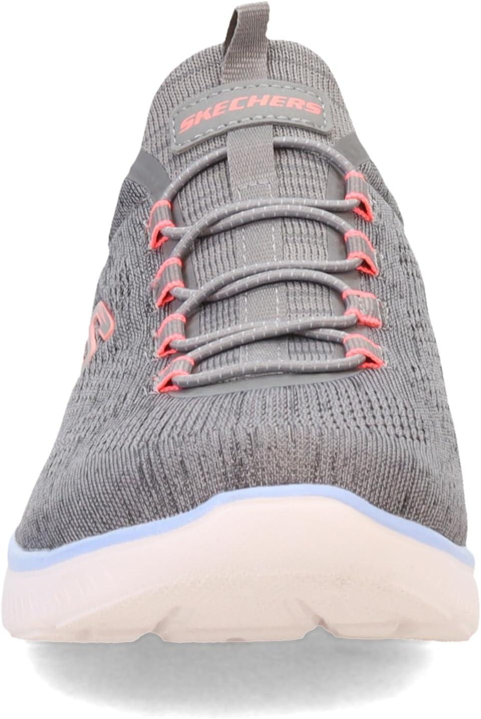 imageSkechers Womens Summits SneakersGreypinkblue