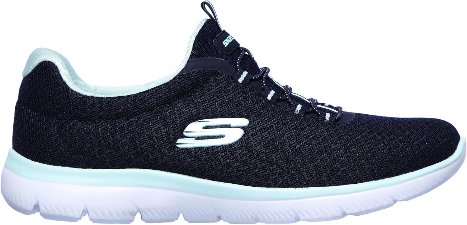 imageSkechers Womens Summits SneakersNavyAqua