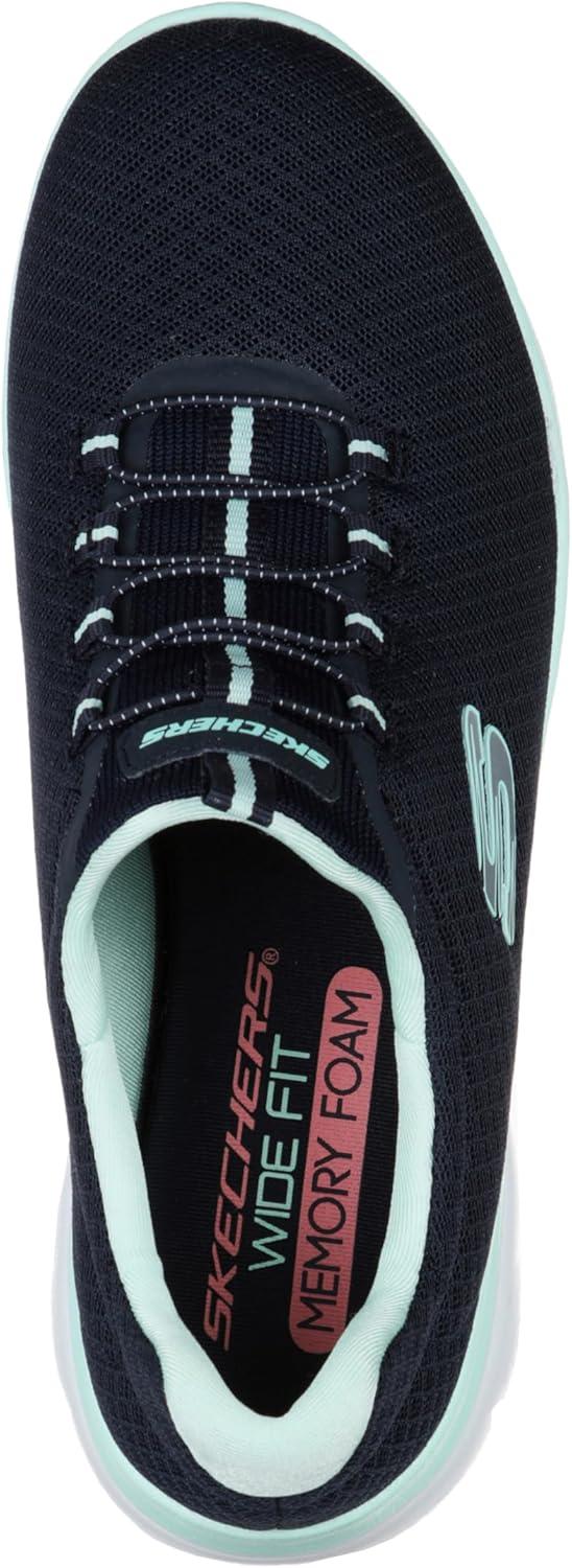 imageSkechers Womens Summits SneakersNavyAqua