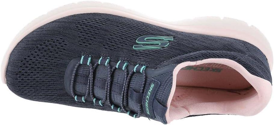 imageSkechers Womens Summits SneakersNavypinkturquoise