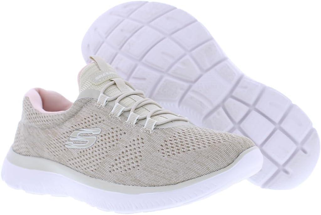 imageSkechers Womens Summits SneakersTaupePink