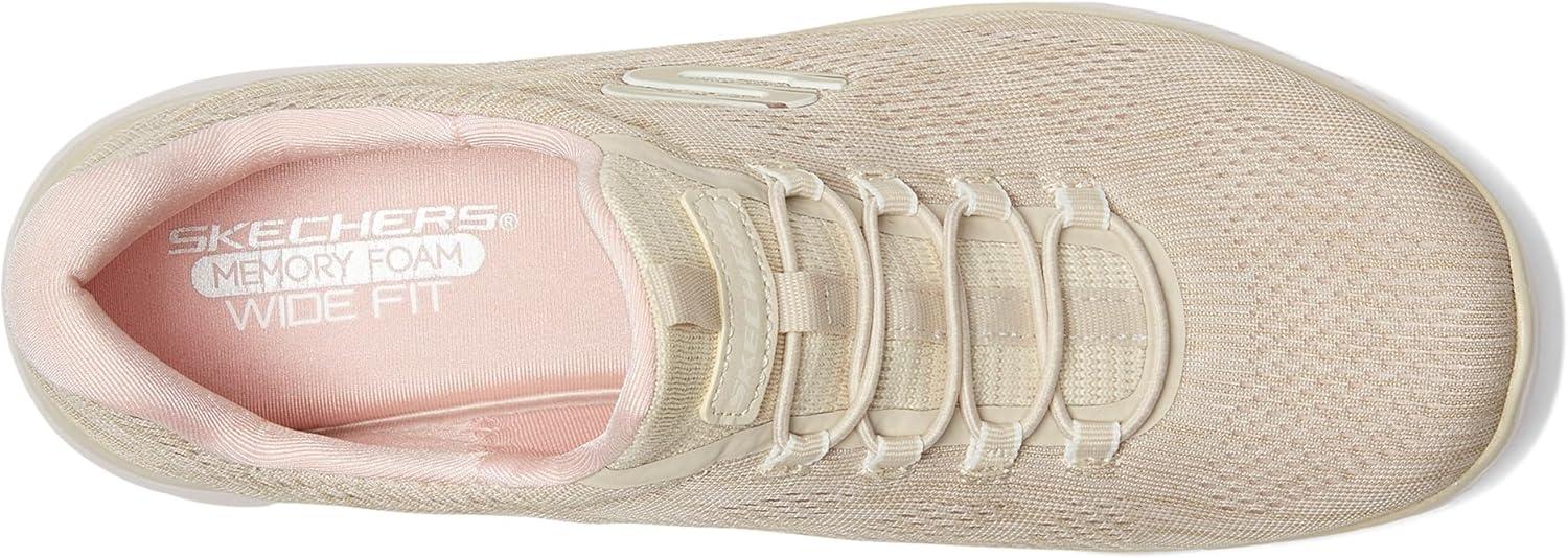 imageSkechers Womens Summits SneakersTaupePinktppk